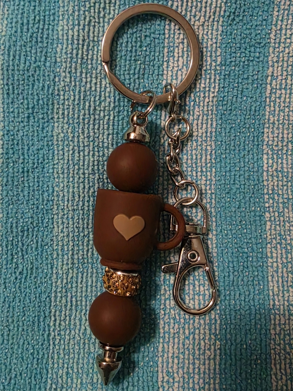 Coffee Keychain Design 1